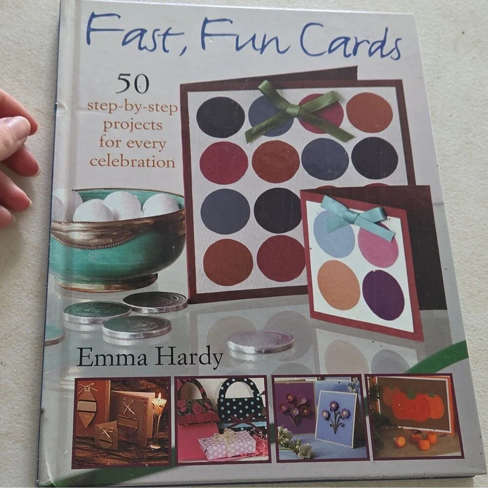 Emma Hardy Fast, Fun Cards Card Making Instructions Paperback 50 Step-by-Step